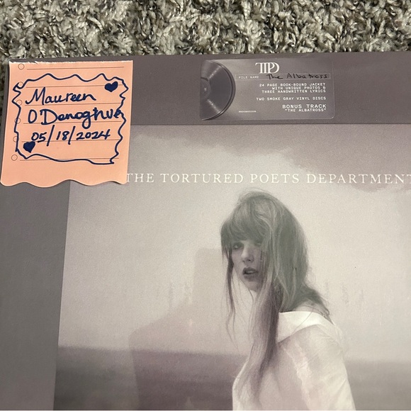 Taylor Swift TTPD The Albatross Edition Vinyl NWT - Picture 3 of 5